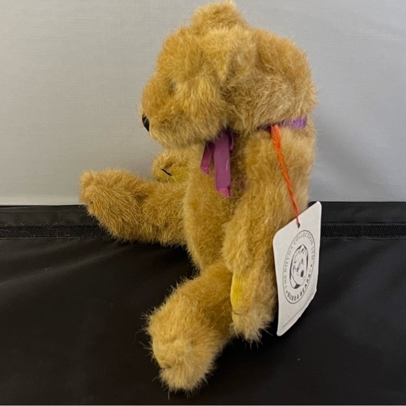 Vintage Retired Boyds Plush Bear Bubba Jointed Twist Face With Tag 1990-96 - Picture 2 of 8